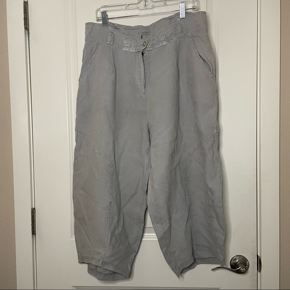 Poetry baggy cropped pants